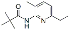 Propanamide,n-(6-ethyl-3-methyl-2-pyridinyl)-2,2-dimethyl-(9ci)Structure,533939-03-6Structure Propanamide,n-(6-ethyl-3-methyl-2-pyridinyl)-2,2-dimethyl-(9ci) Structure,533939-03-6Structure