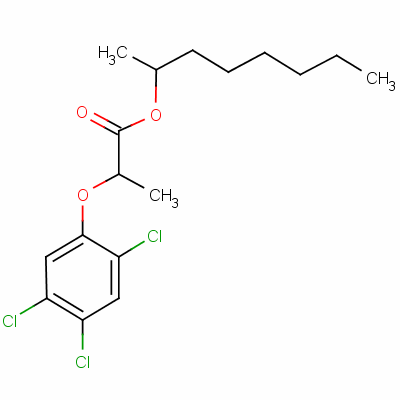 1-Methylheptyl 2-(2,4,5-trichlorophenoxy)propionateStructure,53404-14-1Structure 1-Methylheptyl 2-(2,4,5-trichlorophenoxy)propionate Structure,53404-14-1Structure