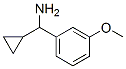 Alpha-cyclopropyl-3-methoxy-benzenemethanamineStructure,535925-81-6Structure Alpha-cyclopropyl-3-methoxy-benzenemethanamine Structure,535925-81-6Structure