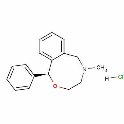 (S)-3,4,5,6-tetrahydro-5-methyl-1-phenyl-1h-2,5-benzoxazocine hydrochlorideStructure,53648-31-0Structure (S)-3,4,5,6-tetrahydro-5-methyl-1-phenyl-1h-2,5-benzoxazocine hydrochloride Structure,53648-31-0Structure