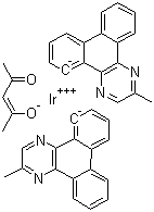IR(MDQ)2(ACAC)結(jié)構(gòu)式_536755-34-7結(jié)構(gòu)式