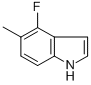 1H-indole,4-fluoro-5-methyl-(9ci)Structure,537013-49-3Structure 1H-indole,4-fluoro-5-methyl-(9ci) Structure,537013-49-3Structure