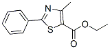 Ethyl 4-methyl-2-phenyl-1,3-thiazole-5-carboxylateStructure,53715-64-3Structure Ethyl 4-methyl-2-phenyl-1,3-thiazole-5-carboxylate Structure,53715-64-3Structure