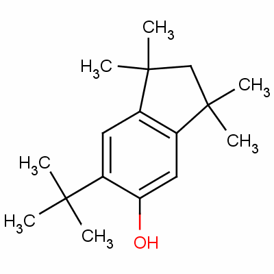 6-(Tert-butyl)-1,1,3,3-tetramethylindan-5-olStructure,53718-27-7Structure 6-(Tert-butyl)-1,1,3,3-tetramethylindan-5-ol Structure,53718-27-7Structure