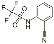 Methanesulfonamide,n-(2-cyanophenyl)-1,1,1-trifluoro-Structure,53718-42-6Structure Methanesulfonamide,n-(2-cyanophenyl)-1,1,1-trifluoro- Structure,53718-42-6Structure