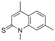 2(1H)-quinolinethione,1,4,7-trimethyl-Structure,53761-62-9Structure 2(1H)-quinolinethione,1,4,7-trimethyl- Structure,53761-62-9Structure