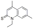 2(1H)-quinolinethione,1-ethyl-4,7-dimethyl-Structure,53761-64-1Structure 2(1H)-quinolinethione,1-ethyl-4,7-dimethyl- Structure,53761-64-1Structure