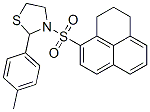 (9CI)-3-[(2,3-二氫-1H-萉-4-基)磺?；鵠-2-(4-甲基苯基)-噻唑烷結(jié)構(gòu)式_537678-05-0結(jié)構(gòu)式
