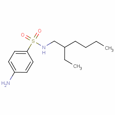 4-Amino-n-(2-ethylhexyl)benzenesulphonamideStructure,53817-09-7Structure 4-Amino-n-(2-ethylhexyl)benzenesulphonamide Structure,53817-09-7Structure