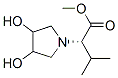 1-Pyrrolidineacetic acid,3,4-dihydroxy-alpha-(1-methylethyl)-,methyl ester,(alphas)-(9ci)Structure,538372-71-3Structure 1-Pyrrolidineacetic acid,3,4-dihydroxy-alpha-(1-methylethyl)-,methyl ester,(alphas)-(9ci) Structure,538372-71-3Structure