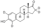 雌酮-2,4,16,16-d4結構式_53866-34-5結構式