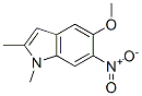 6-Nitro-5-methoxy-1,2-dimethylindoleStructure,53918-84-6Structure 6-Nitro-5-methoxy-1,2-dimethylindole Structure,53918-84-6Structure