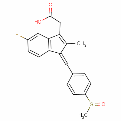 Sulindac related compound a (20 mg) (trans-sulindac)Structure,53933-60-1Structure Sulindac related compound a (20 mg) (trans-sulindac) Structure,53933-60-1Structure