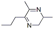 Pyrazine,2,3-dihydro-2,6-dimethyl-5-propyl- (9ci)Structure,539826-66-9Structure Pyrazine,2,3-dihydro-2,6-dimethyl-5-propyl- (9ci) Structure,539826-66-9Structure