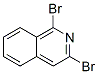 1,3-二溴異喹啉結(jié)構(gòu)式_53987-60-3結(jié)構(gòu)式