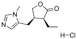 (+)-Pilocarpine hydrochlorideStructure,54-71-7Structure (+)-Pilocarpine hydrochloride Structure,54-71-7Structure