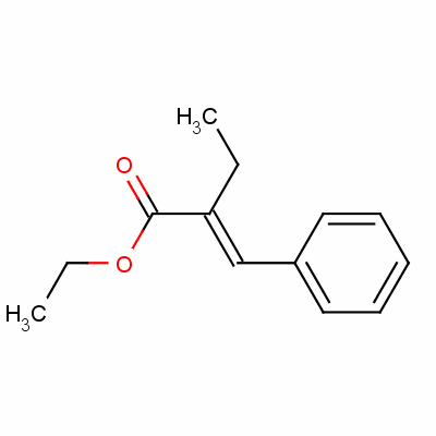 2-亞芐基丁酸乙酯結(jié)構(gòu)式_54110-97-3結(jié)構(gòu)式