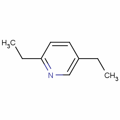 2,5-二乙基吡啶結(jié)構(gòu)式_54119-29-8結(jié)構(gòu)式