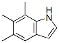 5,6,7-Trimethyl-1h-indoleStructure,54340-99-7Structure 5,6,7-Trimethyl-1h-indole Structure,54340-99-7Structure