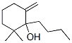 1-Butyl-2,2-dimethyl-6-methylenecyclohexanolStructure,54345-67-4Structure 1-Butyl-2,2-dimethyl-6-methylenecyclohexanol Structure,54345-67-4Structure