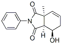 (3As)-3a,6,7,7aα-tetrahydro-7β-hydroxy-3aα-methyl-2-phenyl-1h-isoindole-1,3(2h)-dioneStructure,54346-14-4Structure (3As)-3a,6,7,7aα-tetrahydro-7β-hydroxy-3aα-methyl-2-phenyl-1h-isoindole-1,3(2h)-dione Structure,54346-14-4Structure
