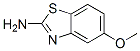 5-Methoxy-2-benzothiazolamine Structure,54346-87-1Structure