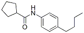 Cyclopentanecarboxamide,n-(4-butylphenyl)-(9ci)Structure,543693-63-6Structure Cyclopentanecarboxamide,n-(4-butylphenyl)-(9ci) Structure,543693-63-6Structure