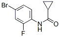 Cyclopropanecarboxamide,n-(4-bromo-2-fluorophenyl)-(9ci)Structure,543703-78-2Structure Cyclopropanecarboxamide,n-(4-bromo-2-fluorophenyl)-(9ci) Structure,543703-78-2Structure