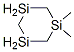 1,1-Dimethyl-1,3,5-trisilacyclohexaneStructure,54424-15-6Structure 1,1-Dimethyl-1,3,5-trisilacyclohexane Structure,54424-15-6Structure