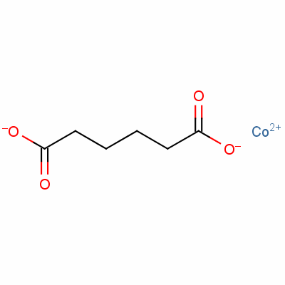 Adipic acid, cobalt saltStructure,54437-56-8Structure Adipic acid, cobalt salt Structure,54437-56-8Structure