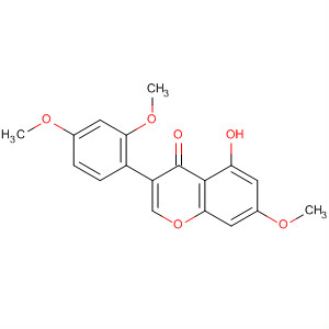 3-(2,4-Dimethoxyphenyl)-5-hydroxy-7-methoxy-4h-1-benzopyran-4-oneStructure,54443-60-6Structure 3-(2,4-Dimethoxyphenyl)-5-hydroxy-7-methoxy-4h-1-benzopyran-4-one Structure,54443-60-6Structure