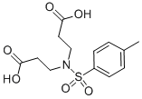 N-p-Toluenesulfonylimino-3，3′-dipropionic Acid Structure,5446-58-2Structure