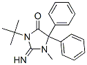 3-(1,1-Dimethylethyl)-2-imino-1-methyl-5,5-diphenyl-4-imidazolidinoneStructure,54508-07-5Structure 3-(1,1-Dimethylethyl)-2-imino-1-methyl-5,5-diphenyl-4-imidazolidinone Structure,54508-07-5Structure