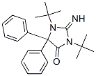 1,3-Bis(1,1-dimethylethyl)-2-imino-5,5-diphenyl-4-imidazolidinoneStructure,54508-12-2Structure 1,3-Bis(1,1-dimethylethyl)-2-imino-5,5-diphenyl-4-imidazolidinone Structure,54508-12-2Structure