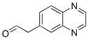 6-QuinoxalineacetaldehydeStructure,545424-00-8Structure 6-Quinoxalineacetaldehyde Structure,545424-00-8Structure