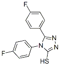 4,5-Bis(4-fluorophenyl)-4H-1,2,4-triazole-3-thiolStructure,54543-38-3Structure 4,5-Bis(4-fluorophenyl)-4H-1,2,4-triazole-3-thiol Structure,54543-38-3Structure