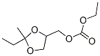 Ethyl (2-ethyl-2-methyl-1,3-dioxolan-4-yl)methyl carbonateStructure,545517-68-8Structure Ethyl (2-ethyl-2-methyl-1,3-dioxolan-4-yl)methyl carbonate Structure,545517-68-8Structure