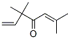 3,3,6-Trimethyl-1,5-heptadien-4-oneStructure,546-49-6Structure 3,3,6-Trimethyl-1,5-heptadien-4-one Structure,546-49-6Structure