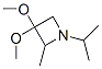 Azetidine,3,3-dimethoxy-2-methyl-1-(1-methylethyl)-(9ci)Structure,547753-51-5Structure Azetidine,3,3-dimethoxy-2-methyl-1-(1-methylethyl)-(9ci) Structure,547753-51-5Structure