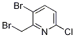 3-Bromo-2-(bromomethyl)-6-chloropyridineStructure,547756-20-7Structure 3-Bromo-2-(bromomethyl)-6-chloropyridine Structure,547756-20-7Structure
