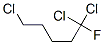 1-Fluoro-1,1,5-trichloropentaneStructure,54815-25-7Structure 1-Fluoro-1,1,5-trichloropentane Structure,54815-25-7Structure
