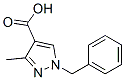 3-Methyl-1-(phenylmethyl)-1h-pyrazole-4-carboxylic acidStructure,54815-29-1Structure 3-Methyl-1-(phenylmethyl)-1h-pyrazole-4-carboxylic acid Structure,54815-29-1Structure