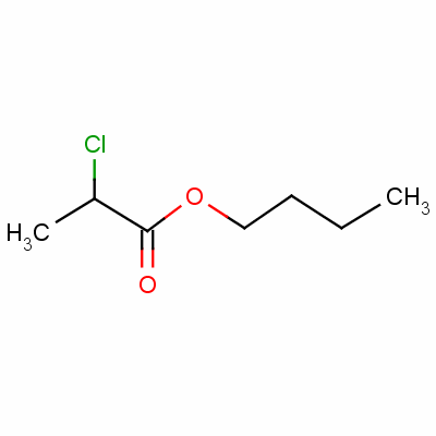 Butyl 2-chloropropionateStructure,54819-86-2Structure Butyl 2-chloropropionate Structure,54819-86-2Structure
