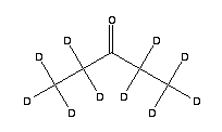 3-Pentanone-d10Structure,54927-77-4Structure 3-Pentanone-d10 Structure,54927-77-4Structure