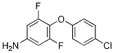 4-(4-Chlorophenoxy)-3,5-difluoroanilineStructure,549547-33-3Structure 4-(4-Chlorophenoxy)-3,5-difluoroaniline Structure,549547-33-3Structure