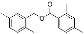 2,4-Dimethylbenzoic acid (2,5-dimethylphenyl)methyl esterStructure,55000-44-7Structure 2,4-Dimethylbenzoic acid (2,5-dimethylphenyl)methyl ester Structure,55000-44-7Structure