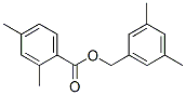 2,4-Dimethylbenzoic acid (3,5-dimethylphenyl)methyl esterStructure,55000-45-8Structure 2,4-Dimethylbenzoic acid (3,5-dimethylphenyl)methyl ester Structure,55000-45-8Structure