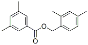 3,5-Dimethylbenzoic acid (2,4-dimethylphenyl)methyl esterStructure,55000-46-9Structure 3,5-Dimethylbenzoic acid (2,4-dimethylphenyl)methyl ester Structure,55000-46-9Structure