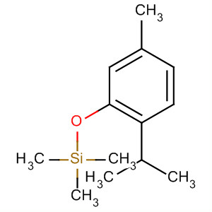 Trimethyl (5-methyl-2-isopropylphenoxy)silaneStructure,55012-80-1Structure Trimethyl (5-methyl-2-isopropylphenoxy)silane Structure,55012-80-1Structure