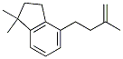 2,3-Dihydro-1,1-dimethyl-4-(3-methyl-3-butenyl)-1h-indeneStructure,55030-58-5Structure 2,3-Dihydro-1,1-dimethyl-4-(3-methyl-3-butenyl)-1h-indene Structure,55030-58-5Structure